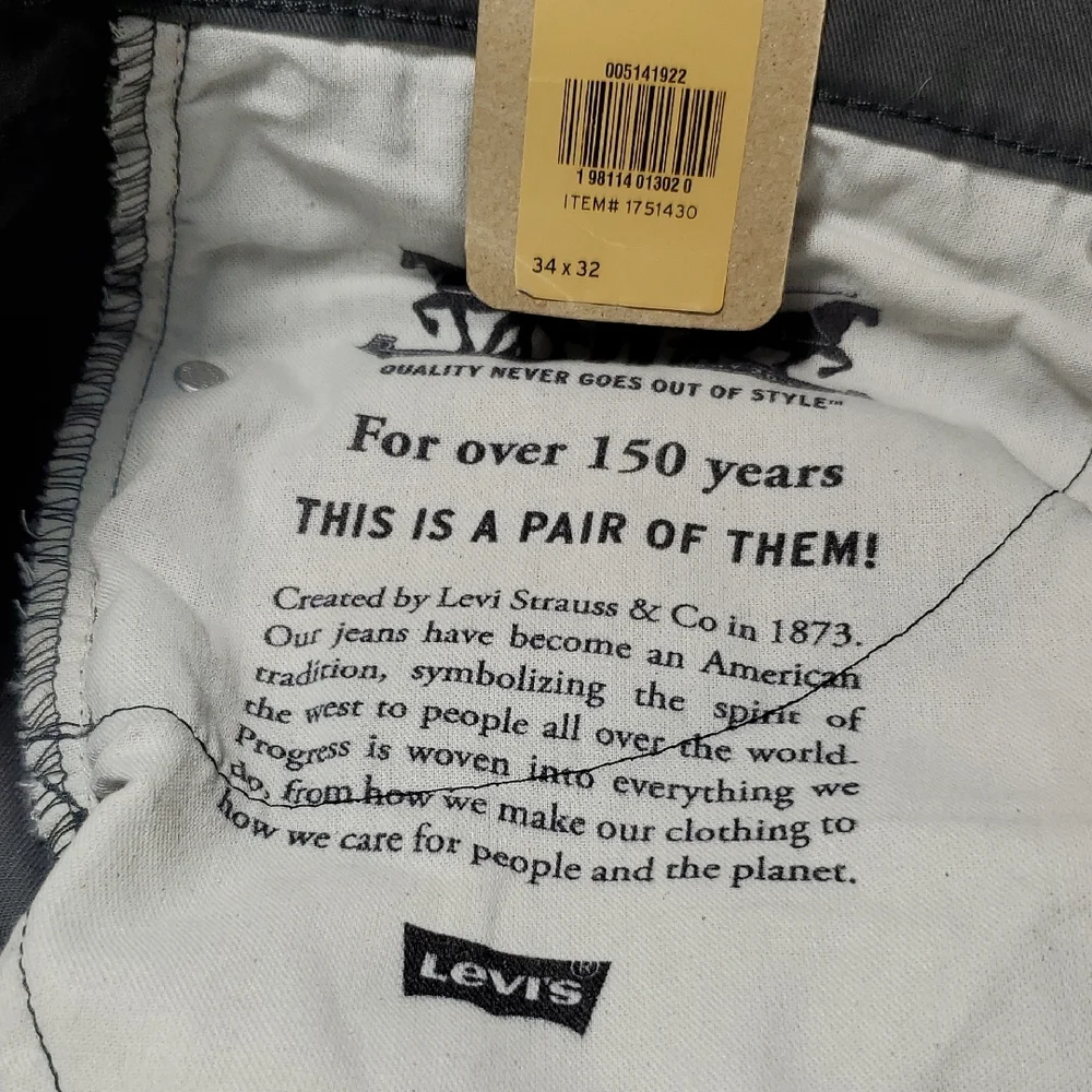 🏈NWT LEVIS STRAIGHT